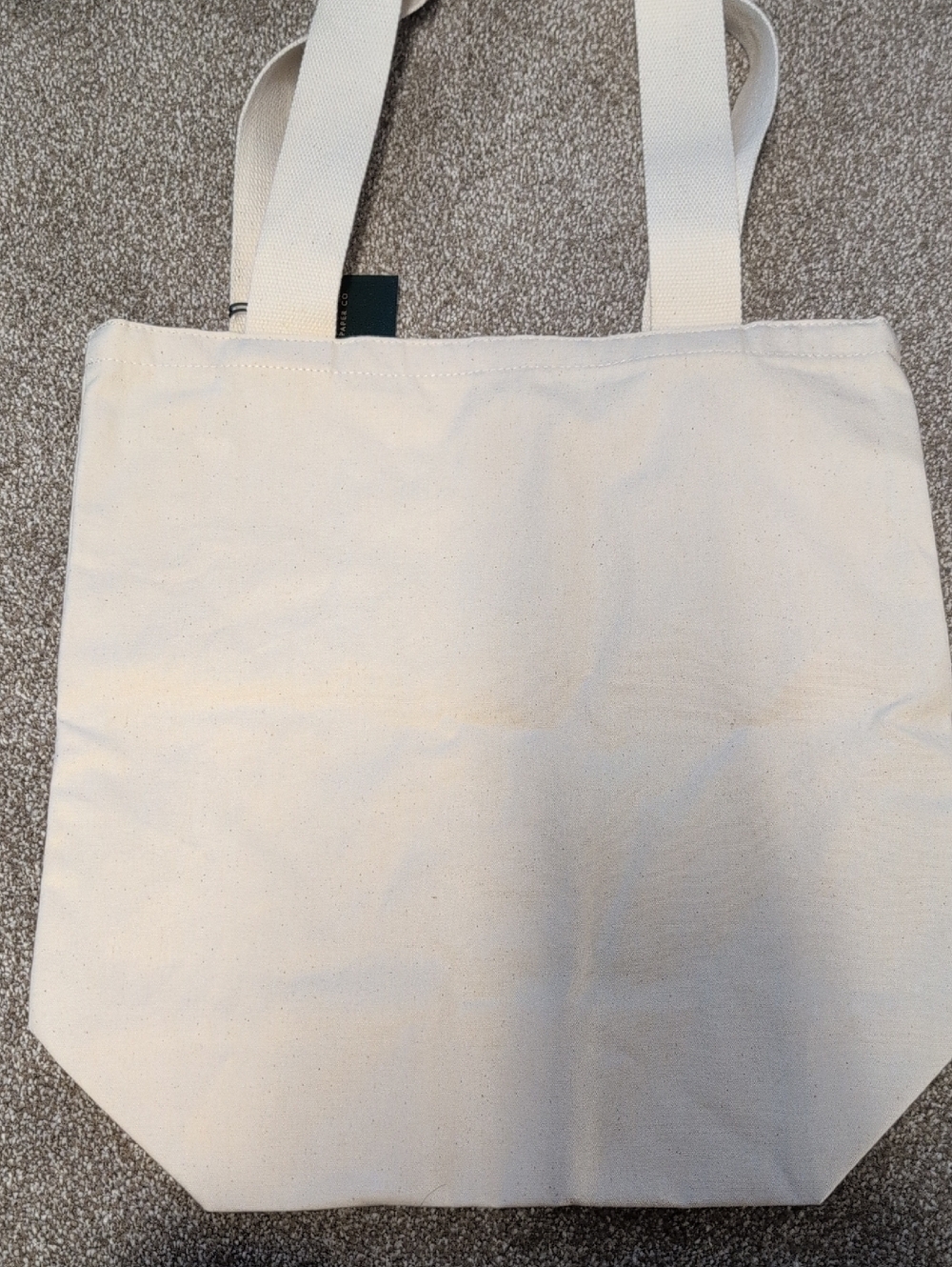 NWT Rifle Paper Co. Heart Canvas Tote - Picture 6 of 7